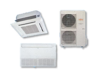 Ein Simultan-Multi-Klimasystem zum Heizen & Kühlen großer Büro- oder Wohnräume Ein Simultan-Multi-Klimasystem zum Heizen & Kühlen großer Büro- oder Wohnräume